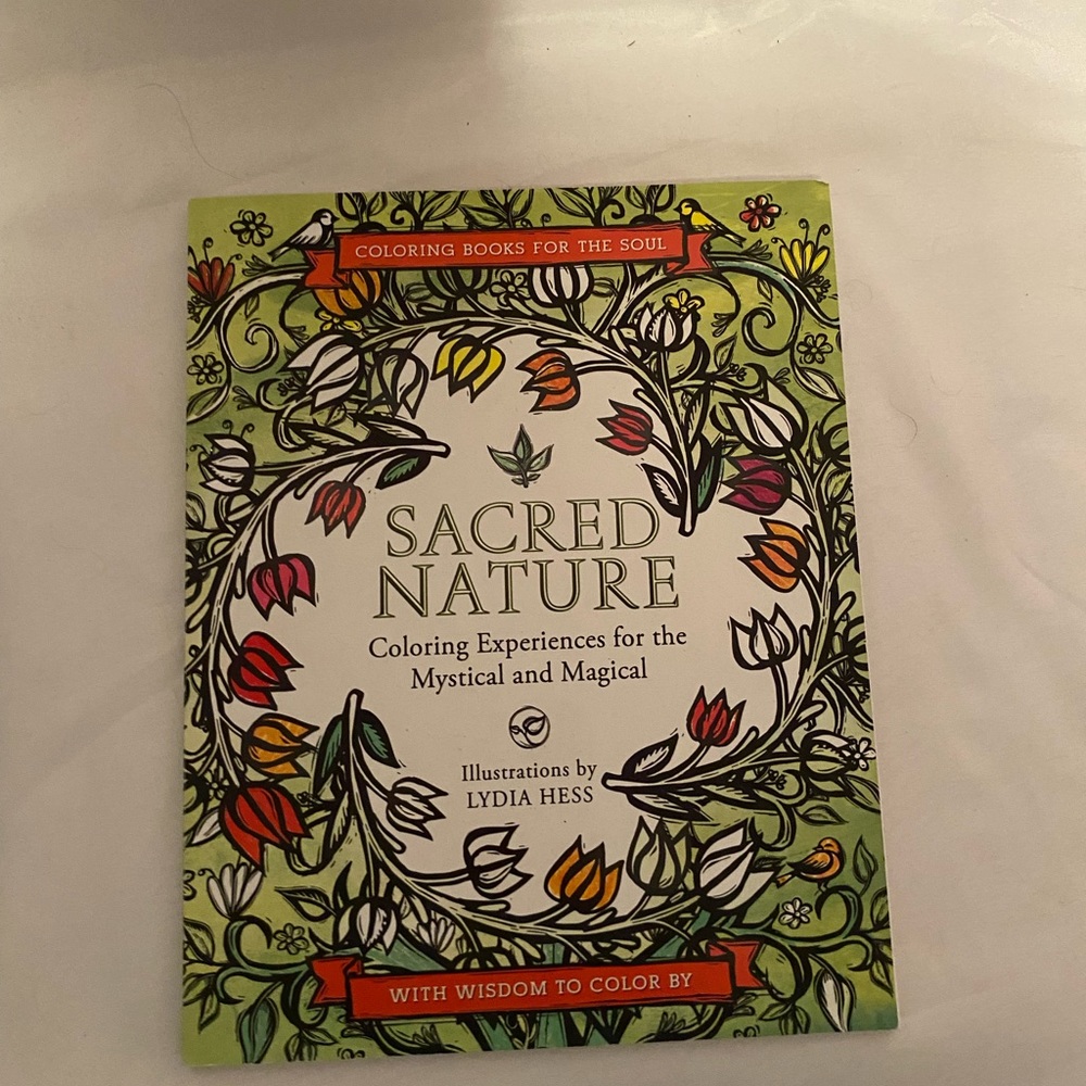 Adult colouring book